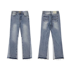 Gallery Dept Light‑Wash Splice Flare Jeans