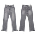 Gallery Dept Grey Splice Flare Jeans