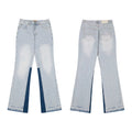 Gallery Dept Two‑Tone Inner‑Splice Flare Jeans
