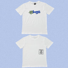 ADWYSD White Green Blue Logo Tee