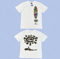 ADWYSD White Surfboard Art Print Tee