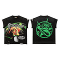 Rough Play "Bandaid for the Battle Wounds" Driving Skeleton Graphic Sleeveless Tee