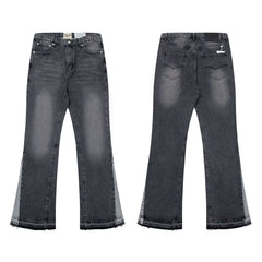 Gallery Dept Dark Grey Faded Flare Jeans