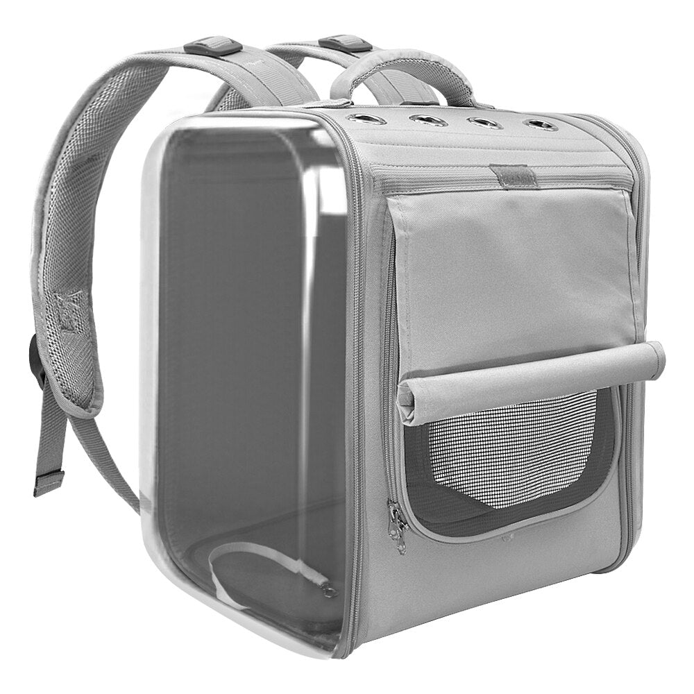 Pet cat carrier backpack breathable cat travel outdoor shoulder bag