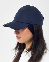 Dior Navy Blue Cotton/Poly Bee Embroidered Baseball Cap - 58