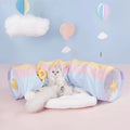 Rainbow Cat Tunnel Bed – Play, Relax, and Love It!
