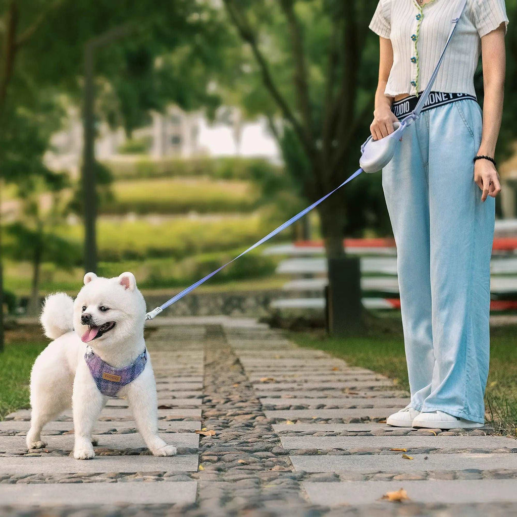 Retractable Dog Leash | Hands-Free Convenience & Tangle-Free Design