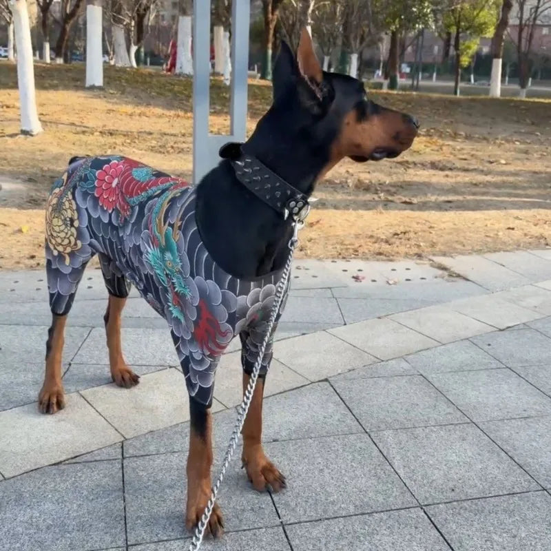 Dog Pet Tattoo Clothes Shirt