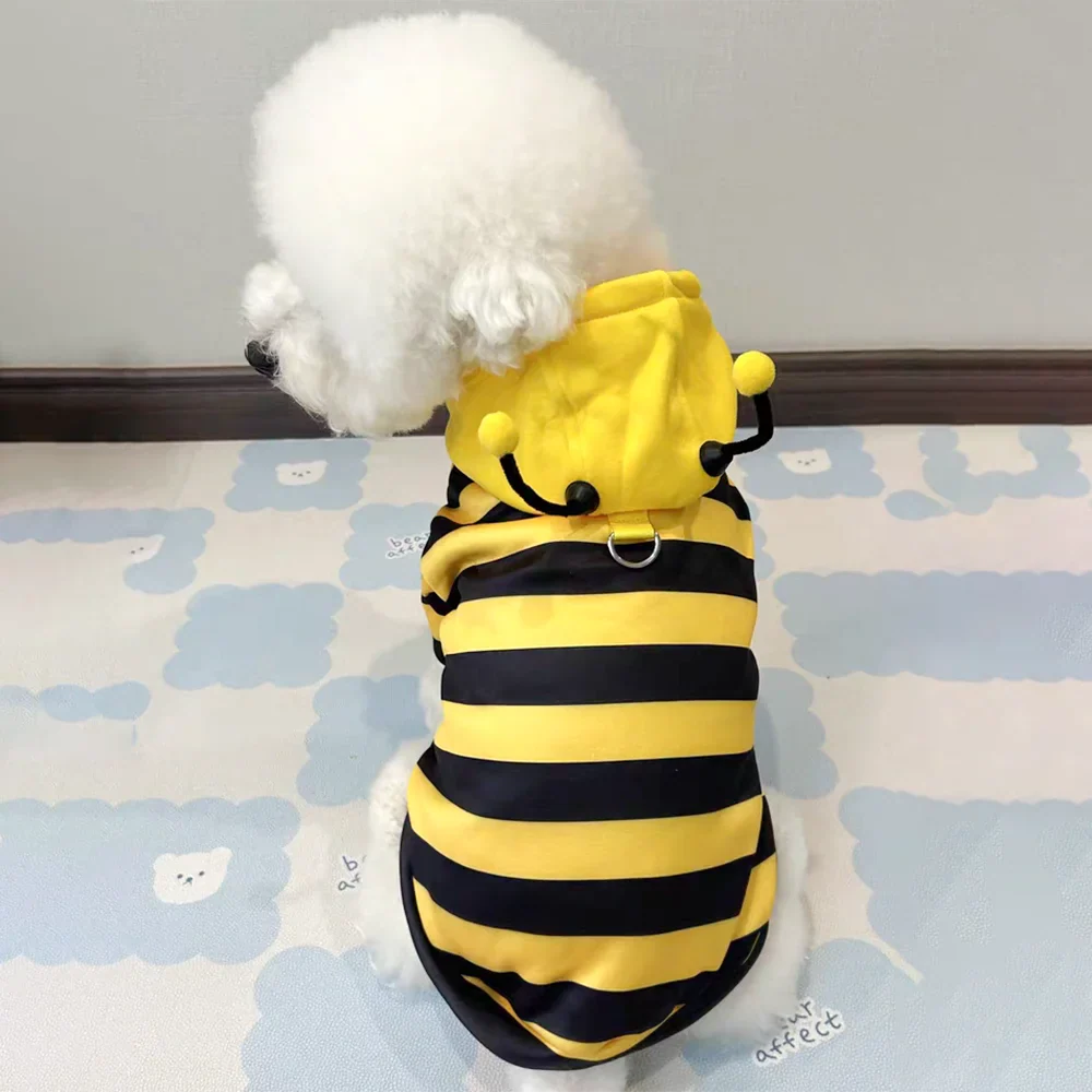 Bee Pet Puppy Coat Apparel Outfit