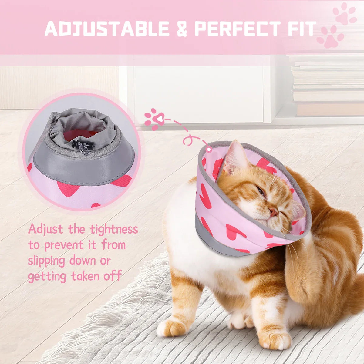 1pc Soft Cat Recovery Collar