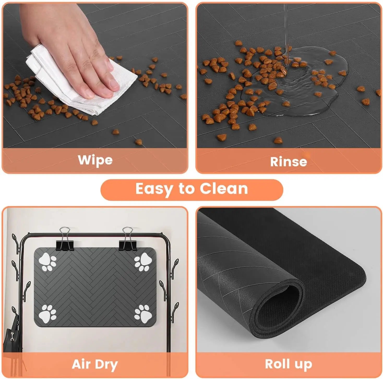 Waterproof Pet Bowl Mat