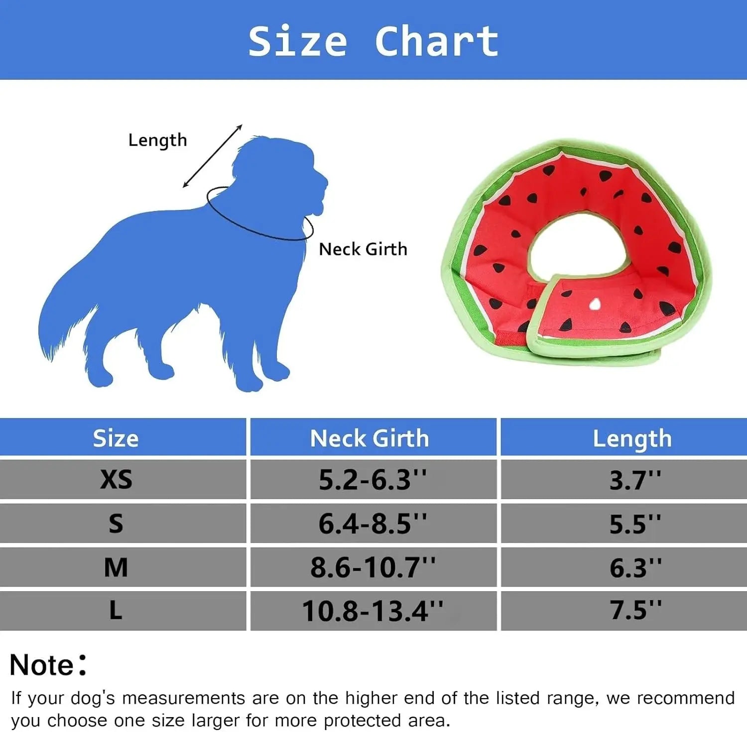 Lightweight Dog Elizabethan Collar