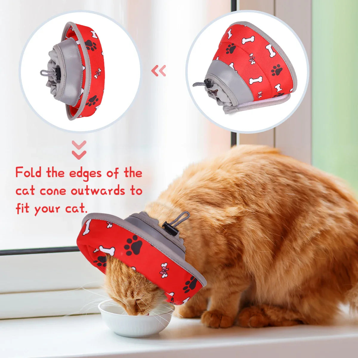1pc Soft Cat Recovery Collar