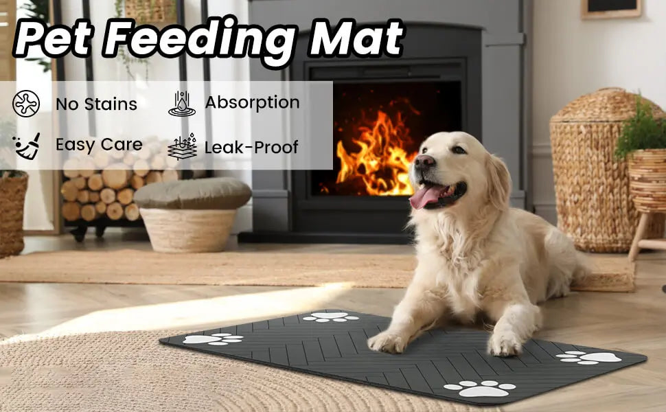 Waterproof Pet Bowl Mat