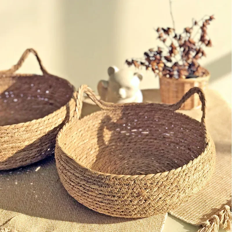 Handmade Woven Rattan Cat Bed
