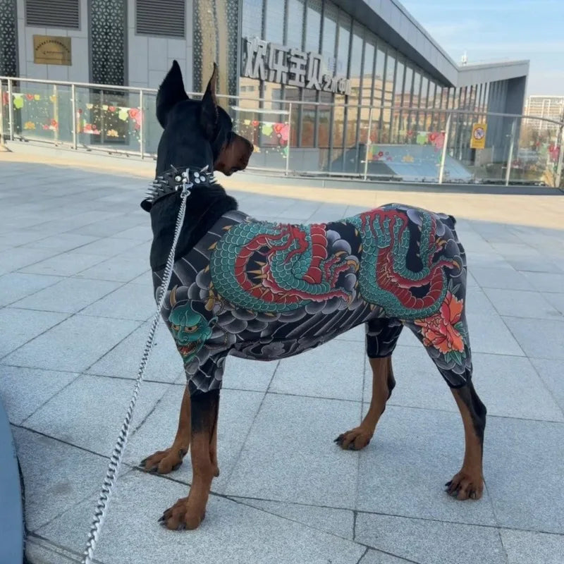 Dog Pet Tattoo Clothes Shirt