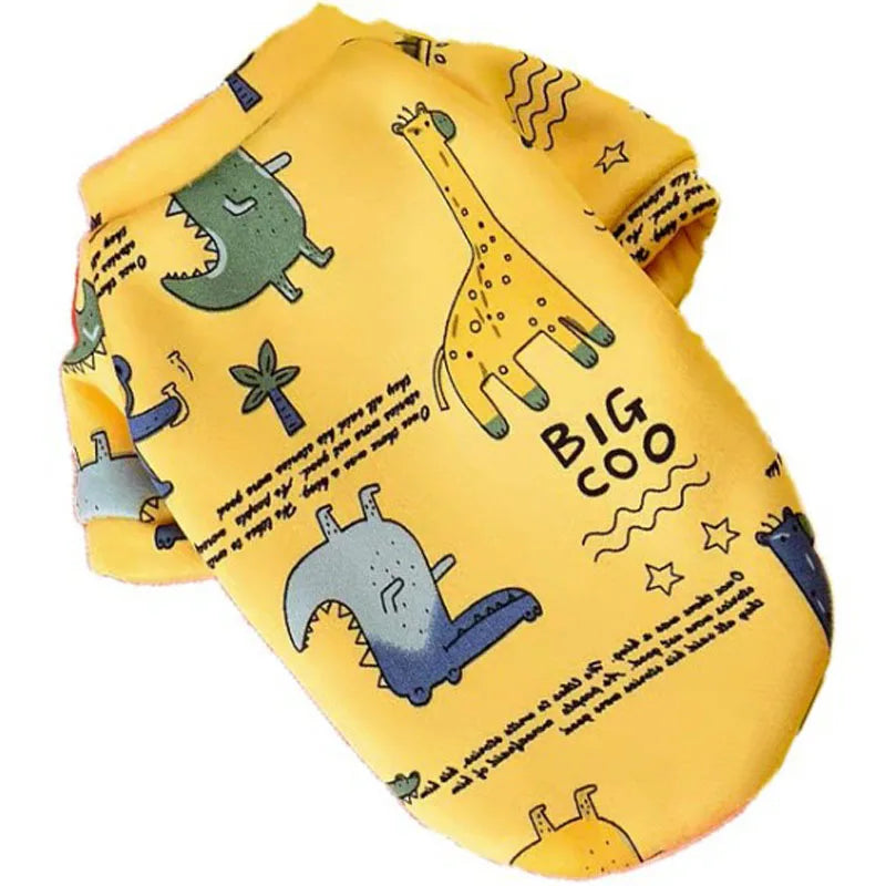 Cartoon Pet Clothes