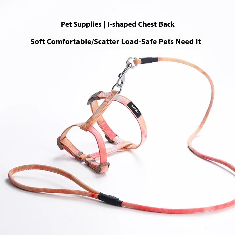 Gradient Cat & Small Dog Harness Set