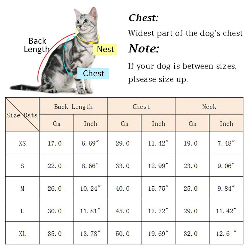 Cute Stripe Pet Cat Vest Shirt