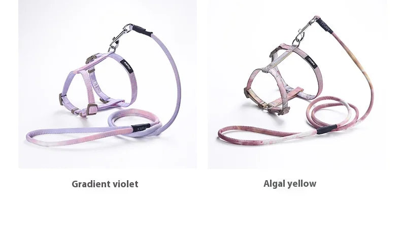 Gradient Cat & Small Dog Harness Set