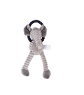 Pet Toys, Dog Squeaky Toys Plush Elephant,Monkey,Lion Interactive Toys Dog Chew Squeaker Toys for Puppy Small Dog Medium Dogs Large Dogs Cats (Grey Elephant)
