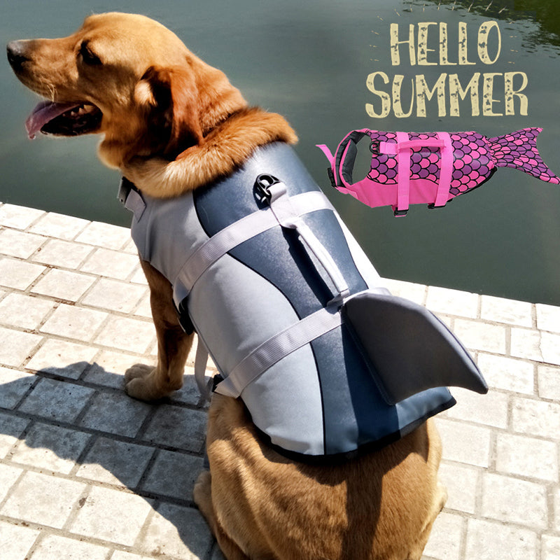 Dog Life Jacket Floating Vest With Adjustable Strap