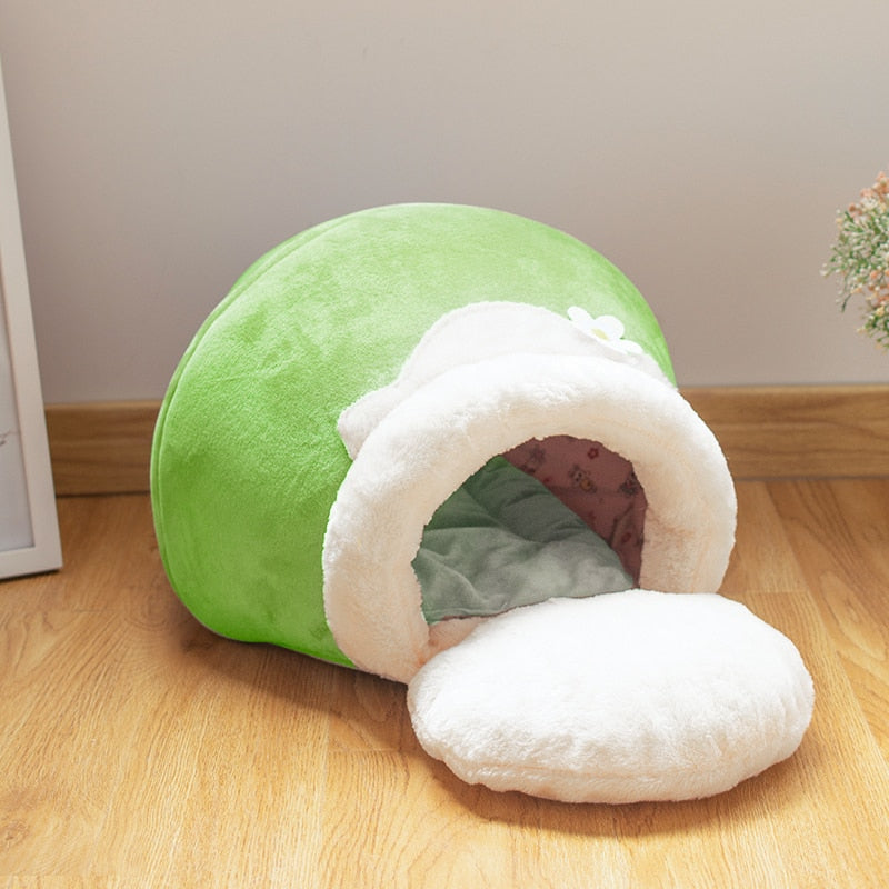 PeyPlush, Soft, Portable, and Foldable Cat House Cave