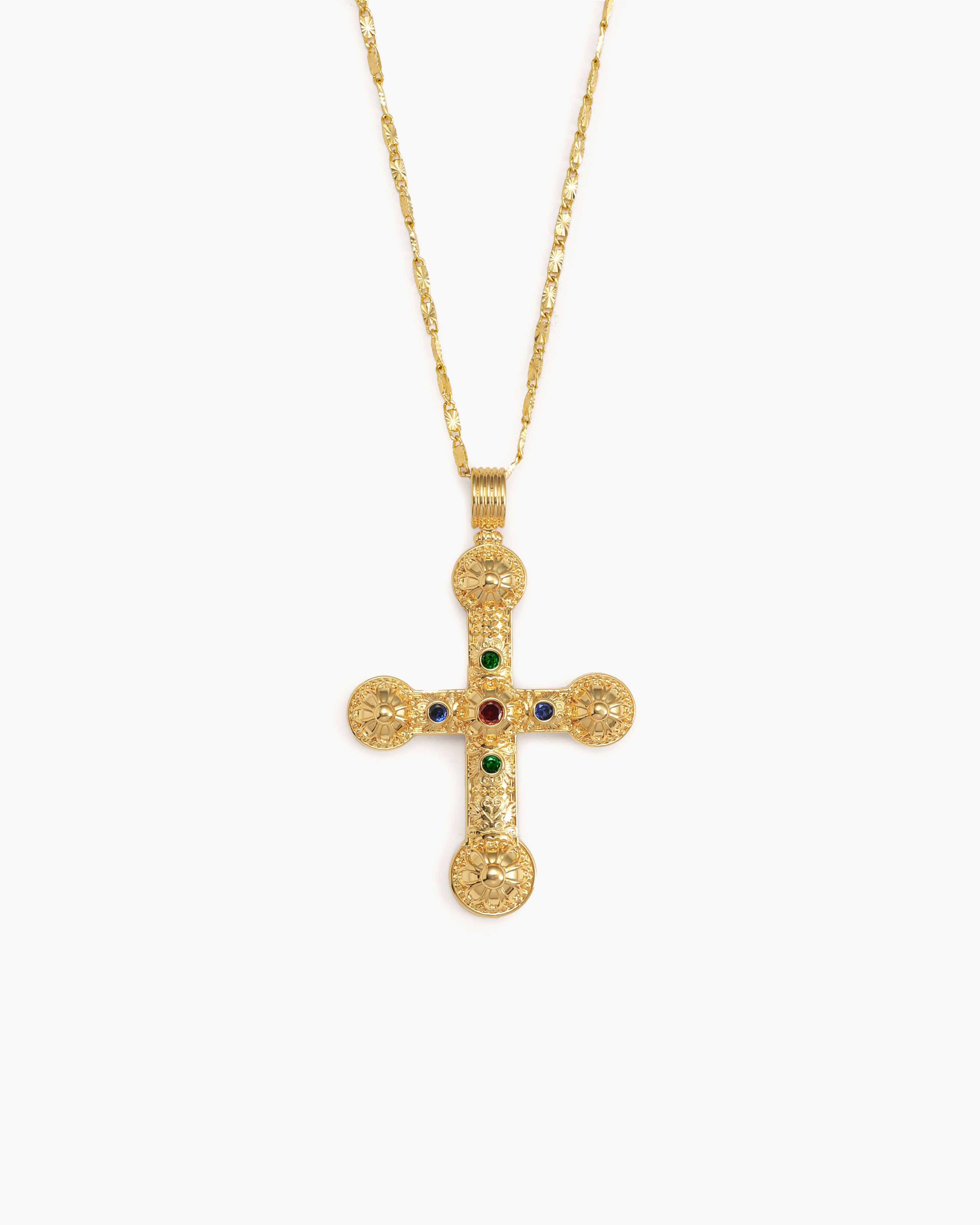 XL Cross Chain in Silver