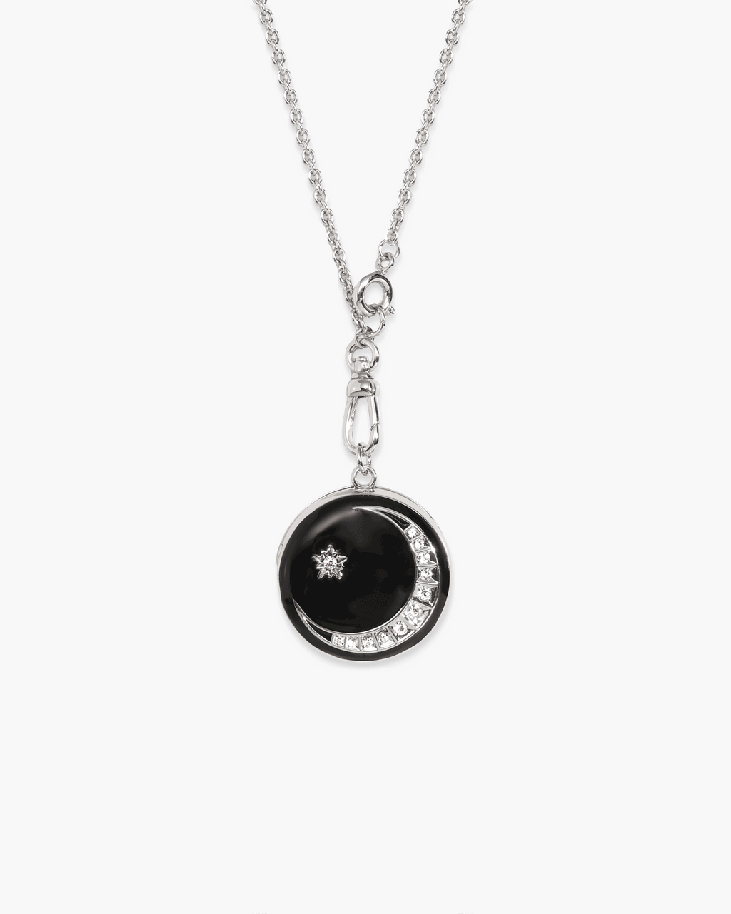 Zeldas Star Openable Locket Clasp Chain Necklace