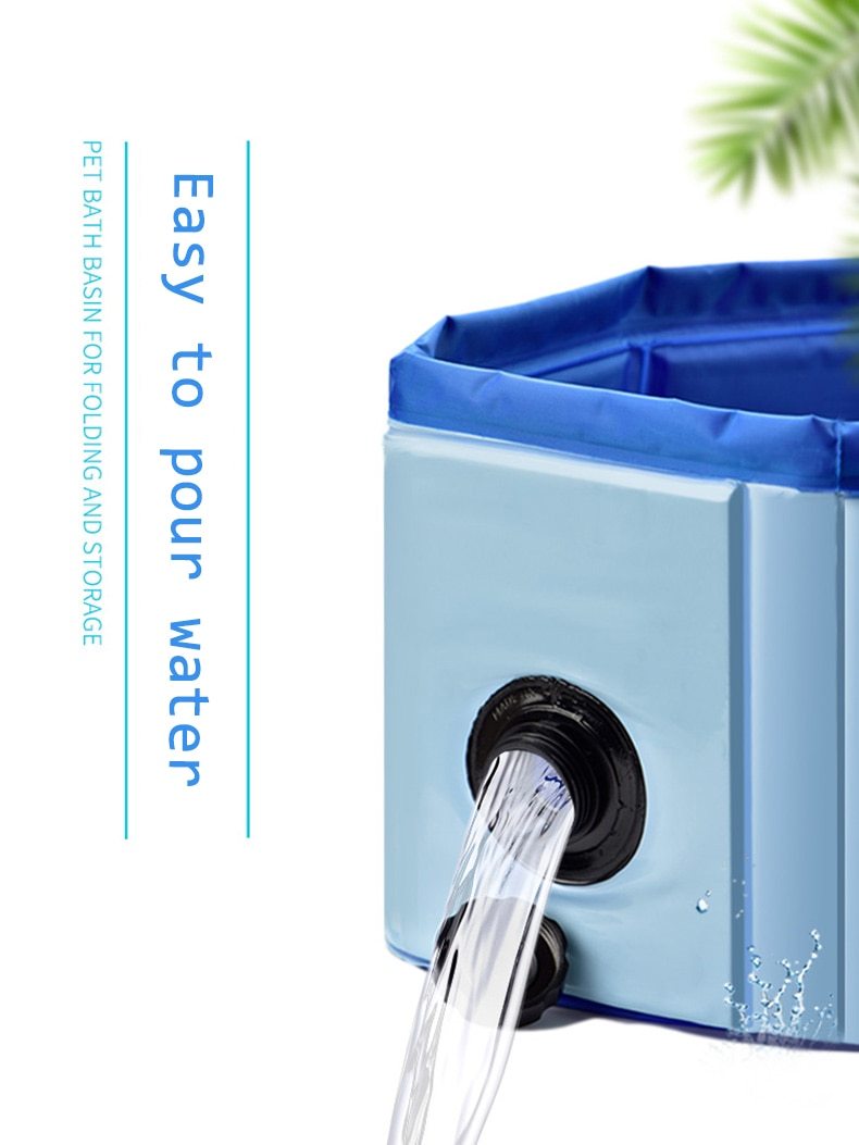 Foldable Dog Bath Pool By Fami Petcare