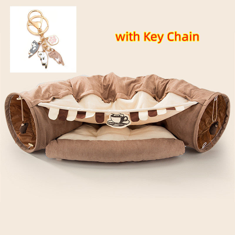 Collapsible Cat Tunnel | Foldable, Durable, Indoor & Outdoor Play Toy