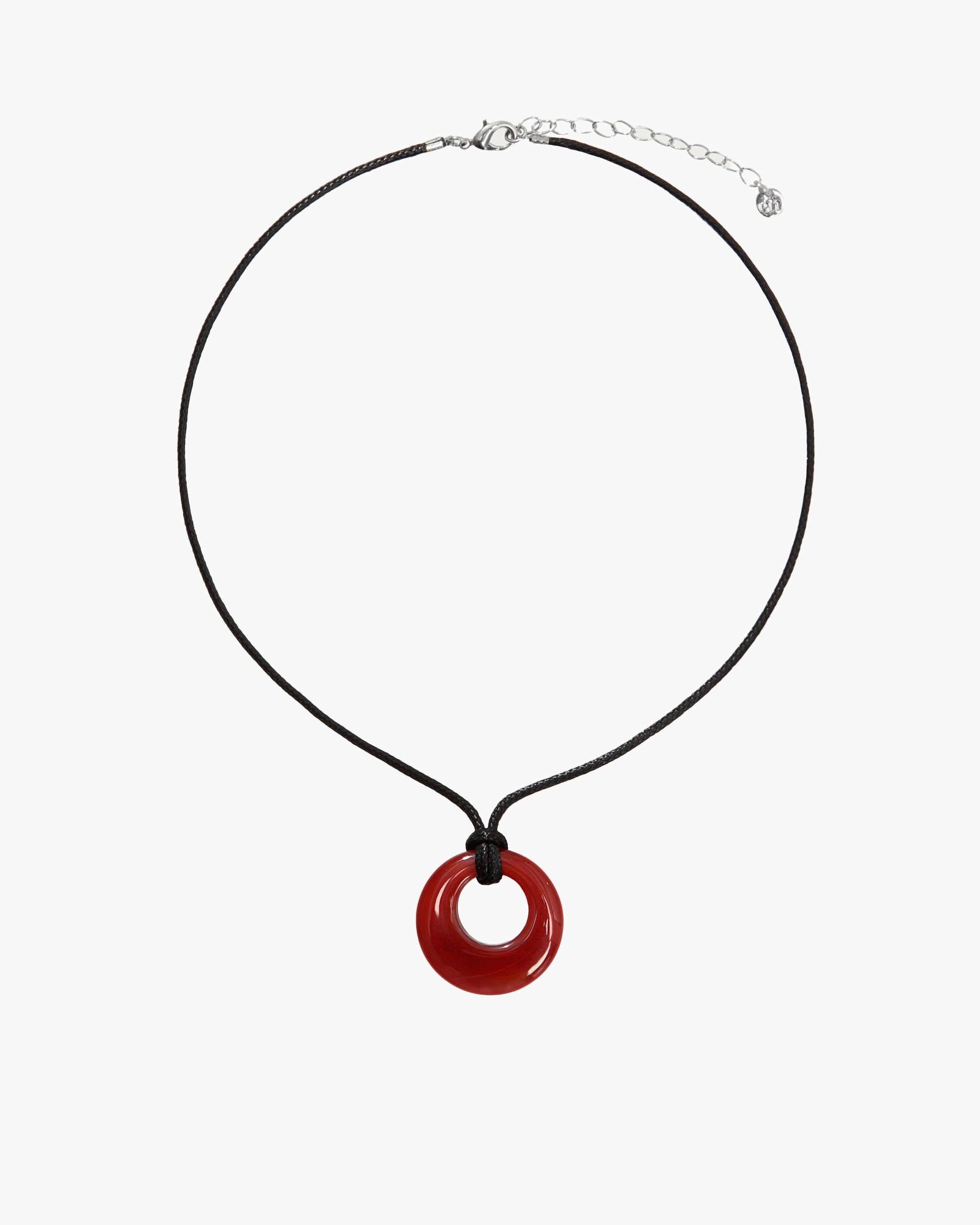 Carnelian Cord Necklace