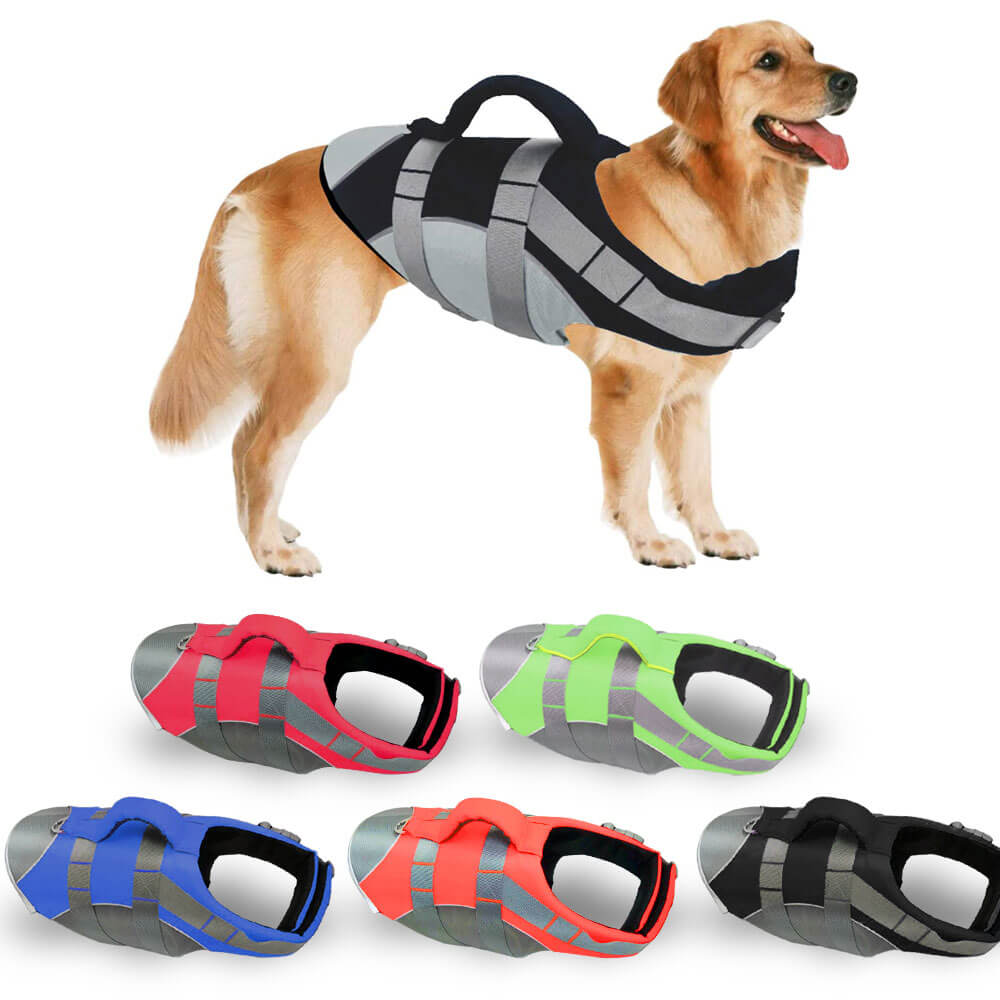Dog Splash Life Jacket Vest With Floating Foam