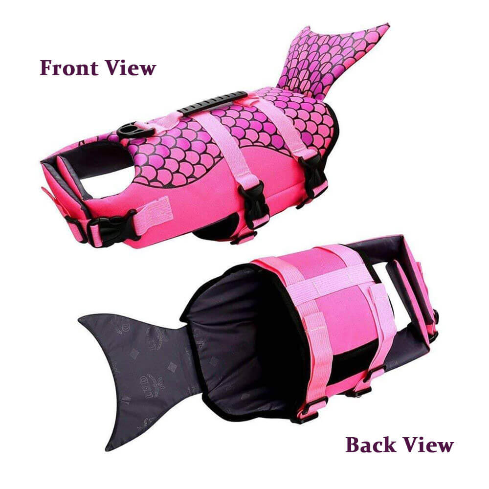 Dog Life Jacket Floating Vest With Adjustable Strap