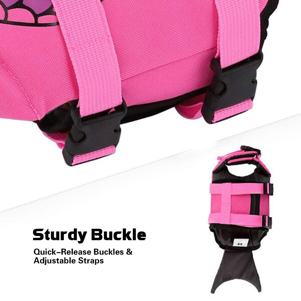 Dog Life Jacket Floating Vest With Adjustable Strap