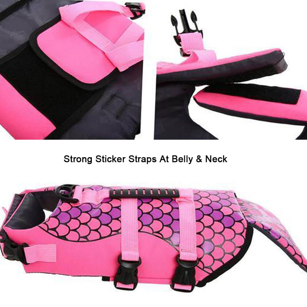Dog Life Jacket Floating Vest With Adjustable Strap