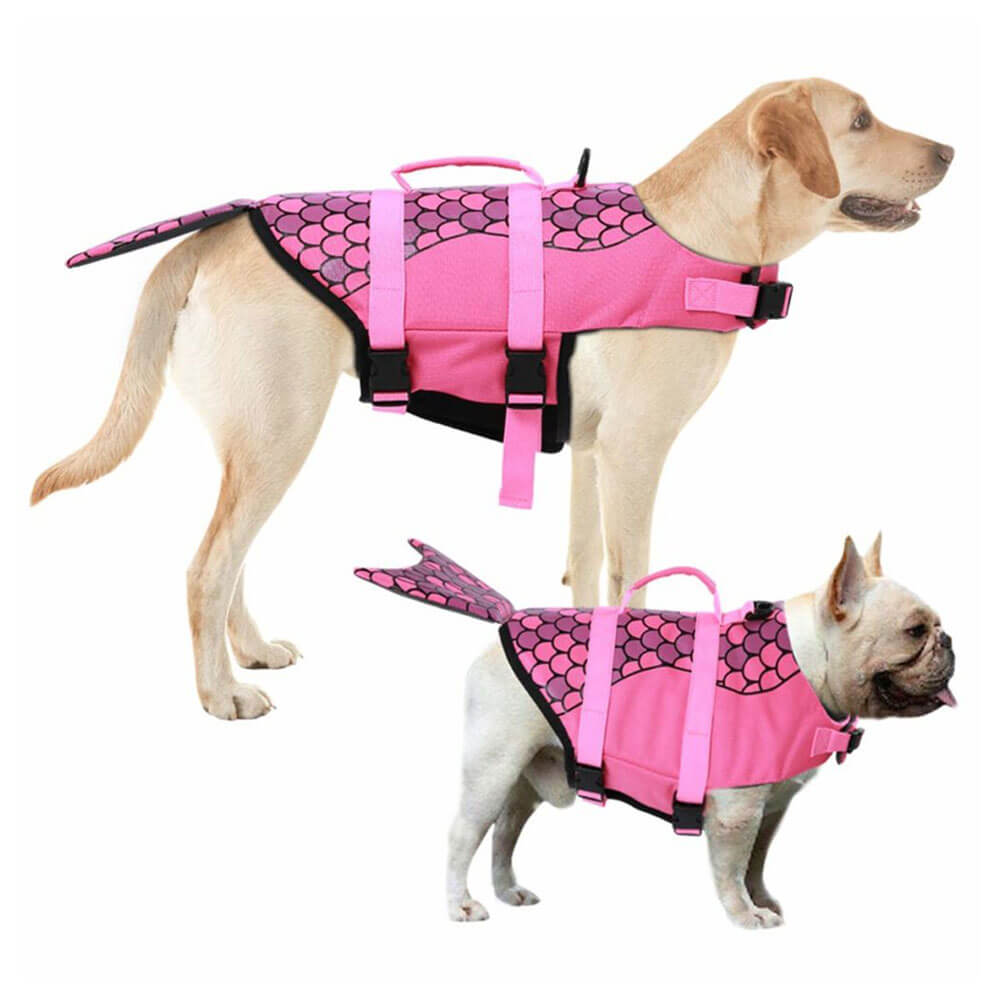 Dog Life Jacket Floating Vest With Adjustable Strap