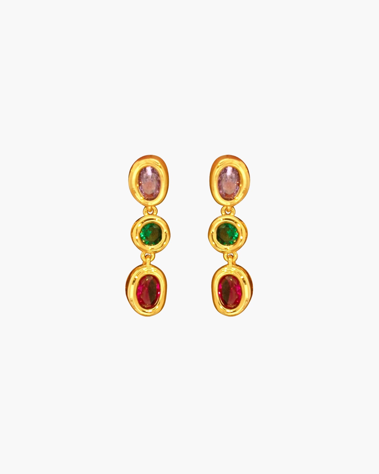 Iridescent Drop Earrings