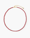 Mini Carnelian Beaded Necklace