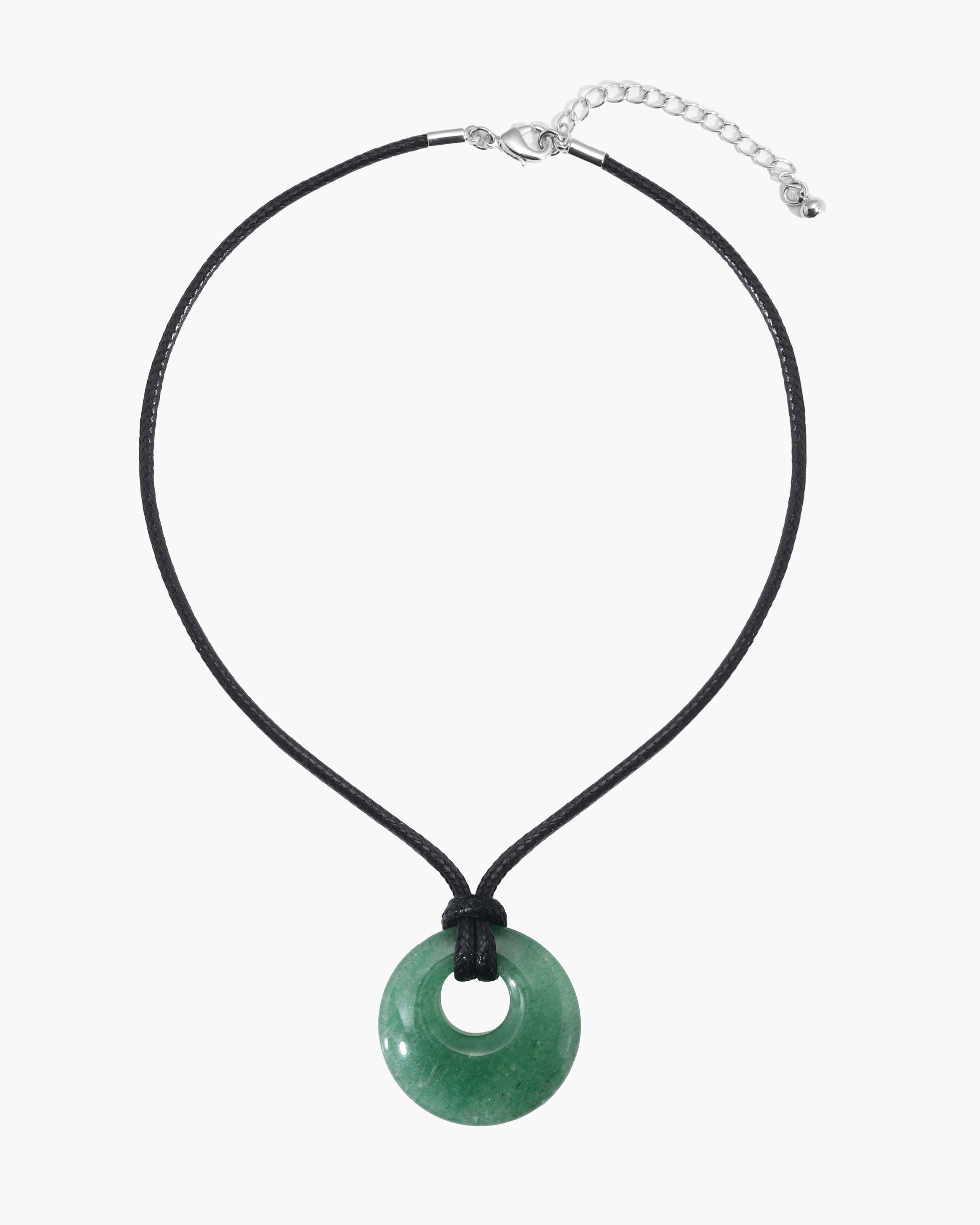 Green Aventurine Cord Necklace