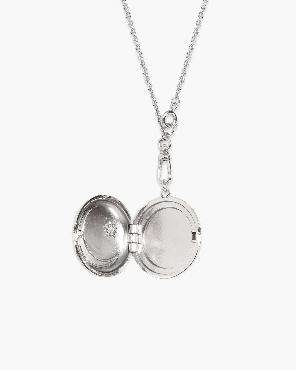 Zeldas Star Openable Locket Clasp Chain Necklace