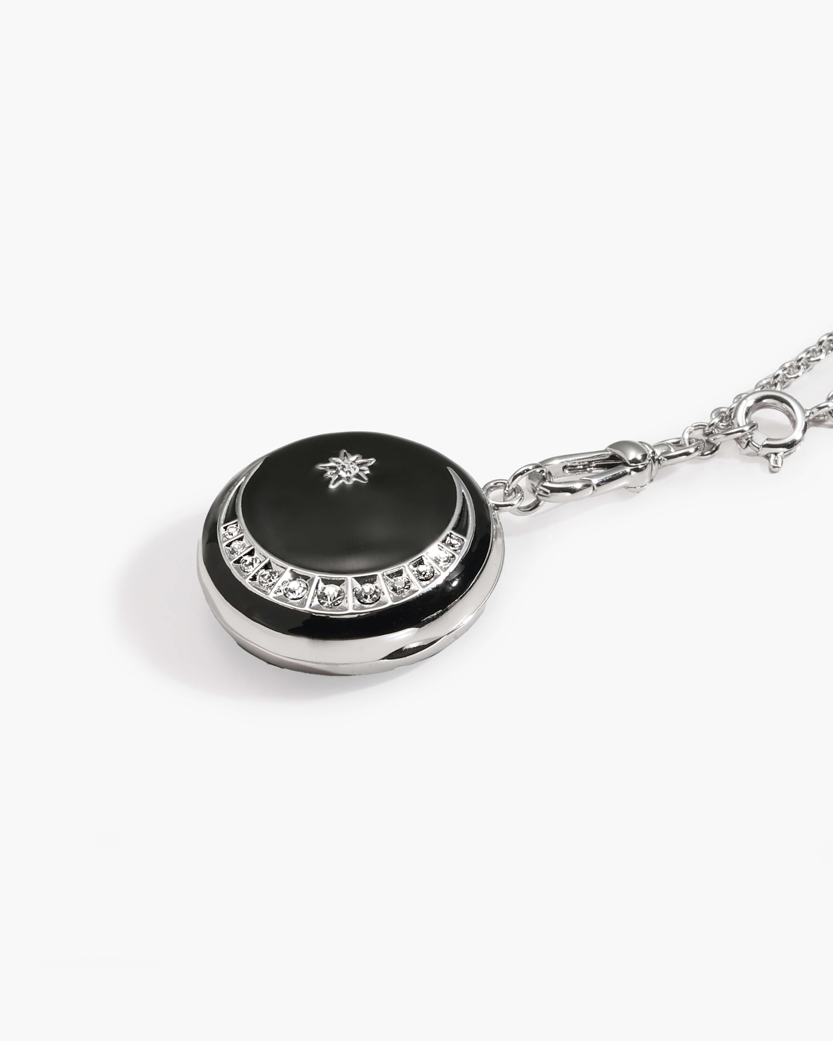 Zeldas Star Openable Locket Clasp Chain Necklace