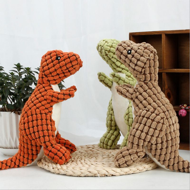 Dinosaur Squeaky ToysBite-resistant Pet Dog Chew
