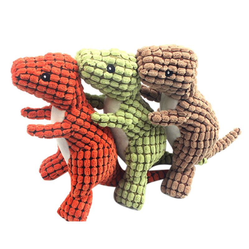 Dinosaur Squeaky ToysBite-resistant Pet Dog Chew