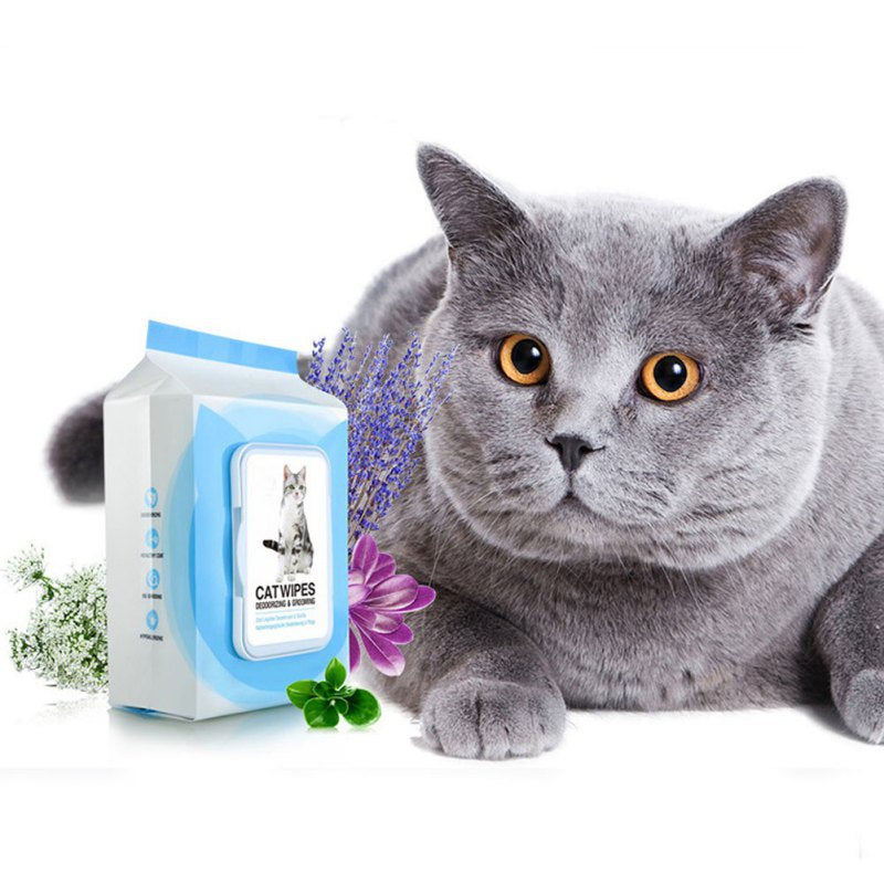 Pet Grooming Wipes for Dogs & Cats