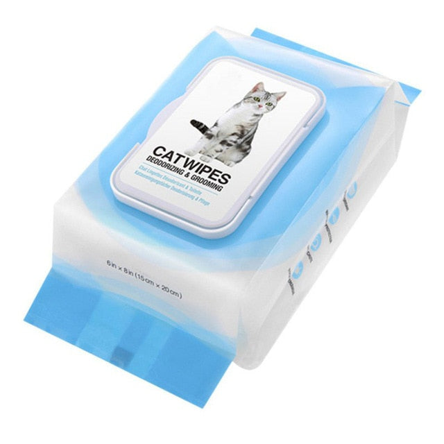 Pet Grooming Wipes for Dogs & Cats