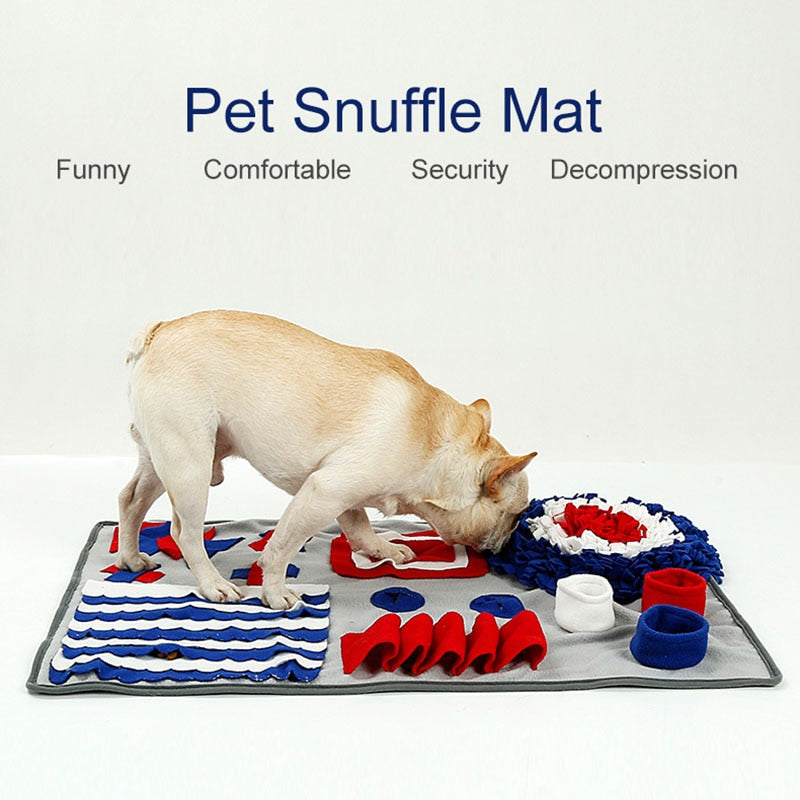 Pet toys Dog Feeding Sniffing Mat Training Nosework Blanket