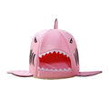 Shark Pet Bed Small Dog Cat House Indoor soft Kennel