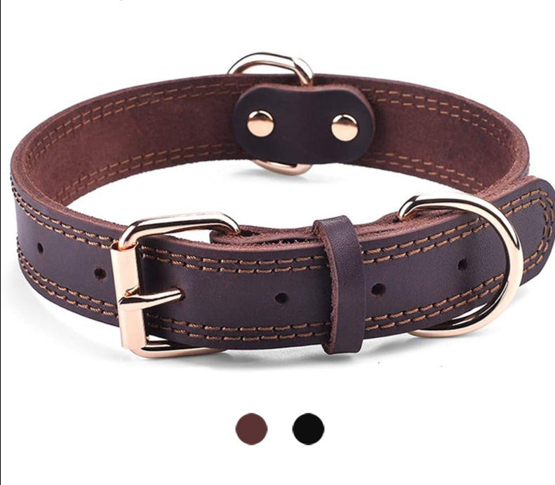 Fami Petcare Genuine Leather Collar
