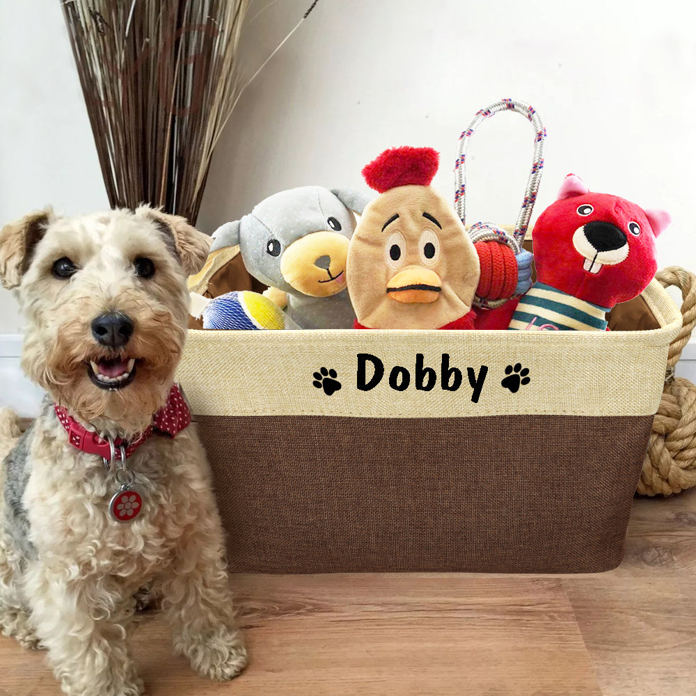 Fami Petcare Personalized Toy Basket